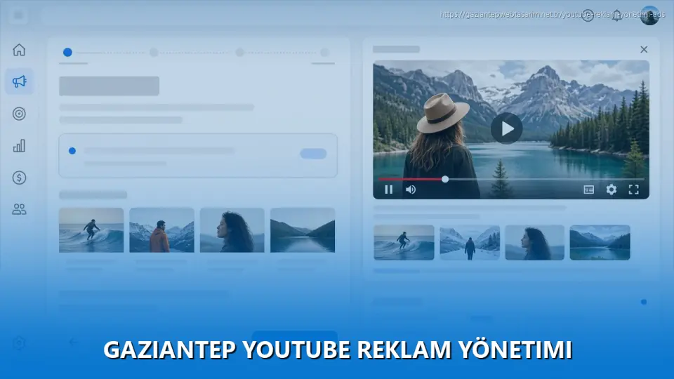 Gaziantep YouTube Reklam Yönetimi